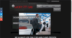 Desktop Screenshot of lucky777cab.com